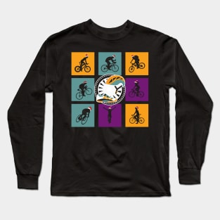 Cyclist Christmas Long Sleeve T-Shirt